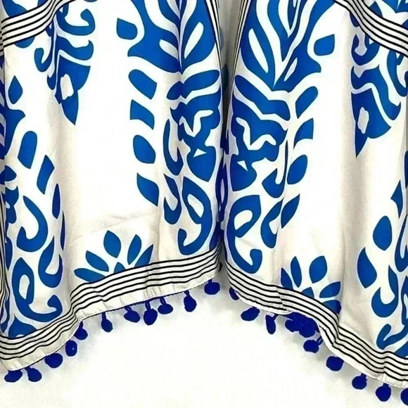 Dear Lover Kimono Cover Up Floral Pom Pom One Size - Picture 5 of 6